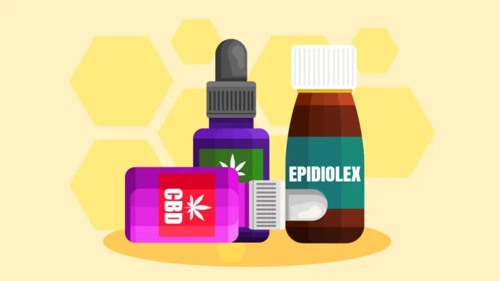 Epidiolex vs CBD oil illustration