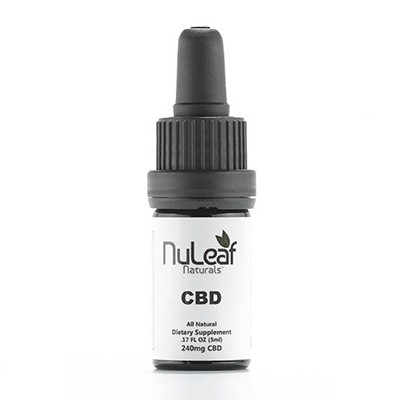 Nuleaf Naturals 240mg oil bottle