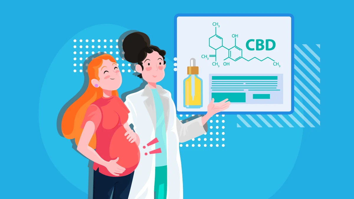 Doctor Explaining About CBD to the Pregnant Woman