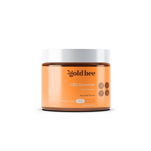 Gold Bee CBD Gummies bottle