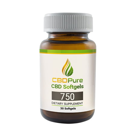 CBDPure softgels capsules 750mg