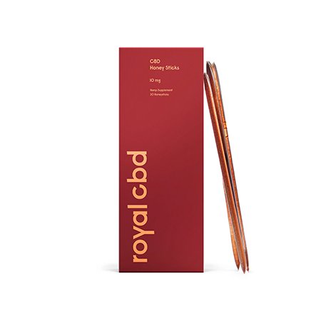 RoyalCBD 10mg Honey Sticks