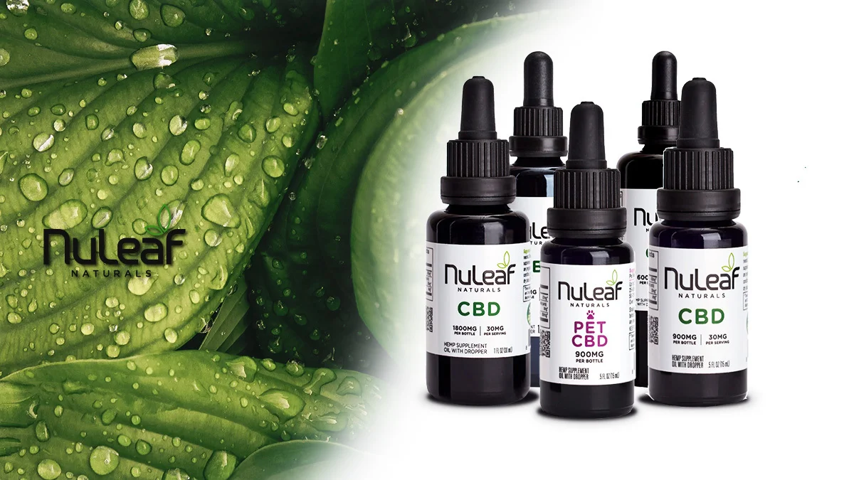 Nuleaf Naturals CBD oils products line up