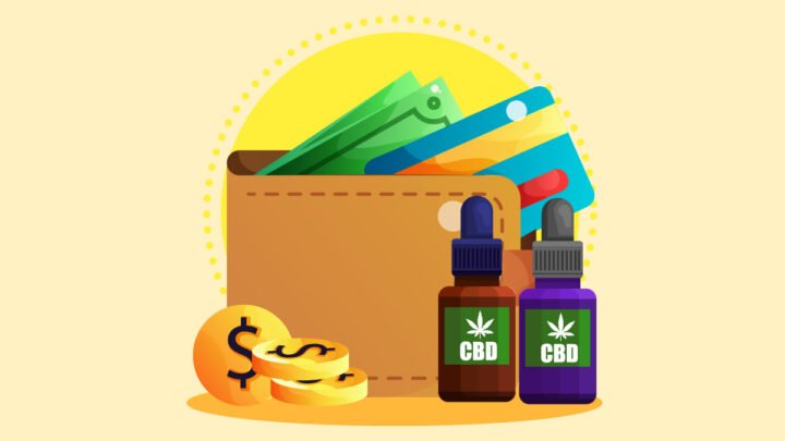Illustration of CBD Oil Price