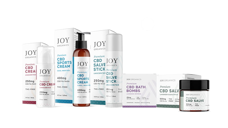 Joy Organic topical products