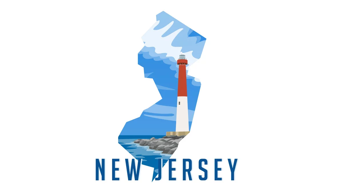 Illustration of New Jersey State