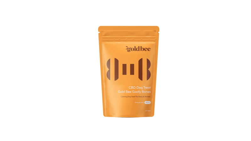 Gold Bee Goofy Bone CBD Dog Treats