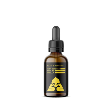 image of Area 52 D8 Tincture Product on a white background