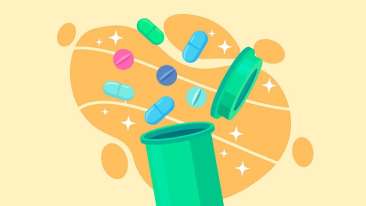 Illustration of Capsules and Tablets