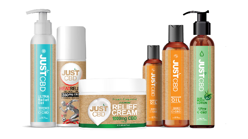 JustCBD Topical Products
