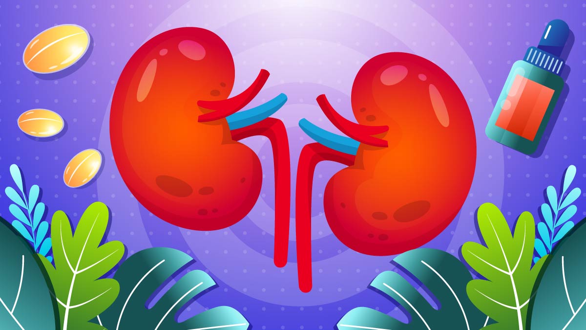 Illustration for CBD Oil for Kidney Disease