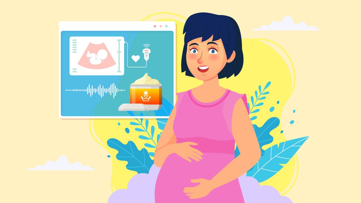 Illustration for Is CBD Cream Safe During Pregnancy