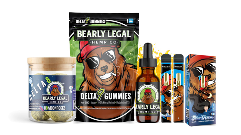 Other Bearly Legal Product Line Up