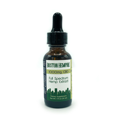 Boston Hempire Unflavored CBD Tincture