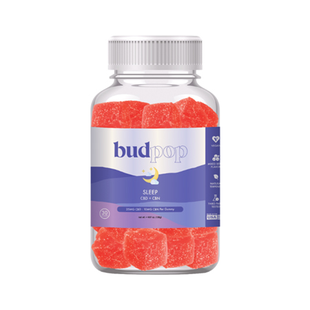 BudPop CBD + CBN Sleep Gummies