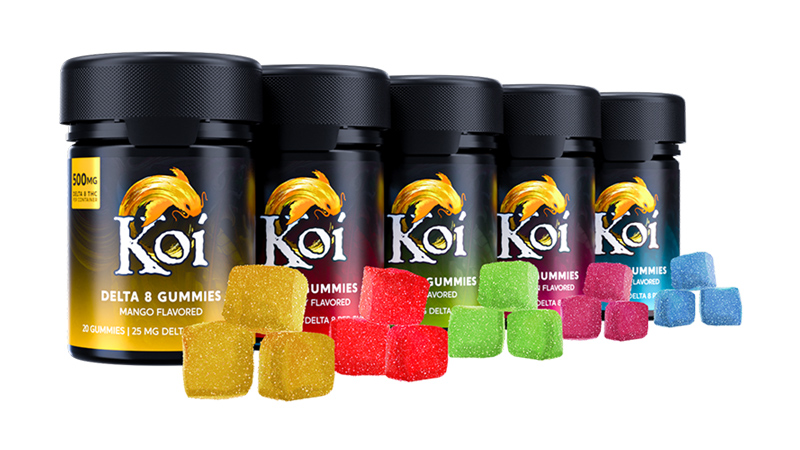Koi Delta 8 THC Gummies Products