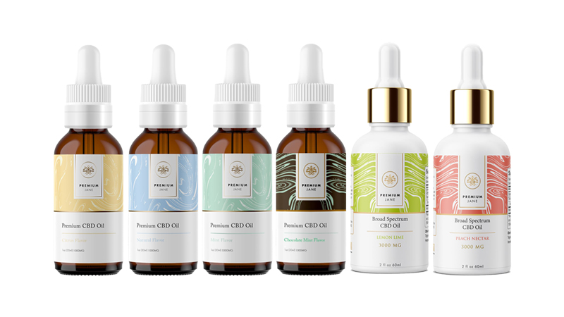 Premium Jane CBD Oils Products