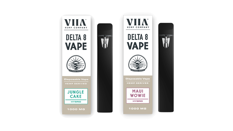 Viia Hemp Delta 8 THC Disposable Vapes