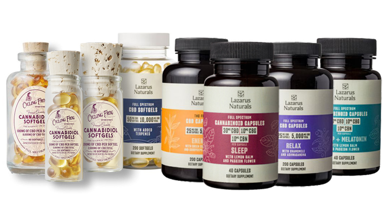 Lazarus Naturals Softgels & Capsules