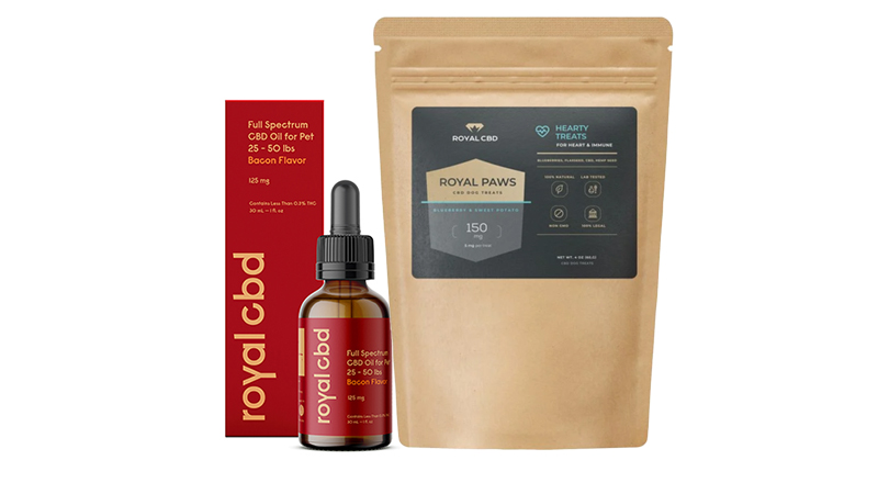 Royal CBD Pet Treats and Oil Products
