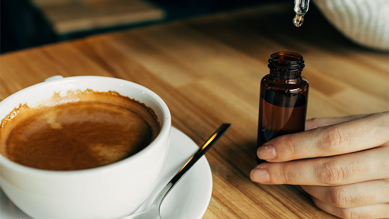 CBD Oil and Coffee