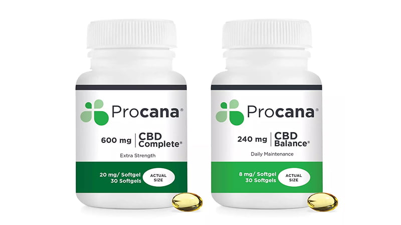 Procana CBD Capsules & Softgels Product Image