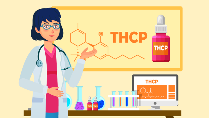 Illustration for what is THCP cannabinoid