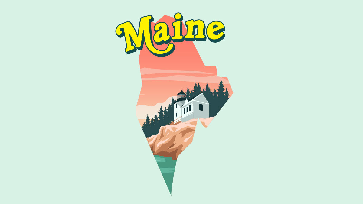 Illustration for Weed Laws in Maine