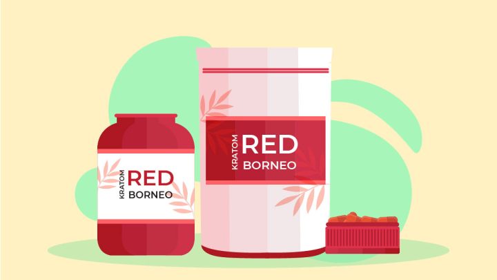 Illustration for Red Borneo Kratom Benefits