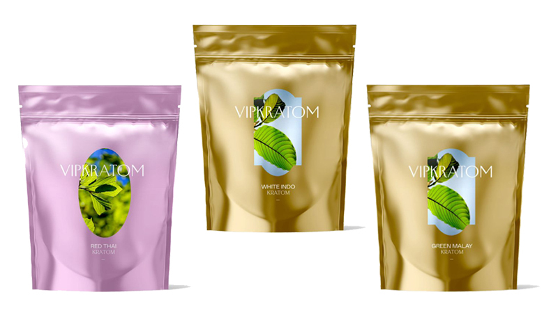 Product Image of VIP Kratom All Strains Color Products Lineup