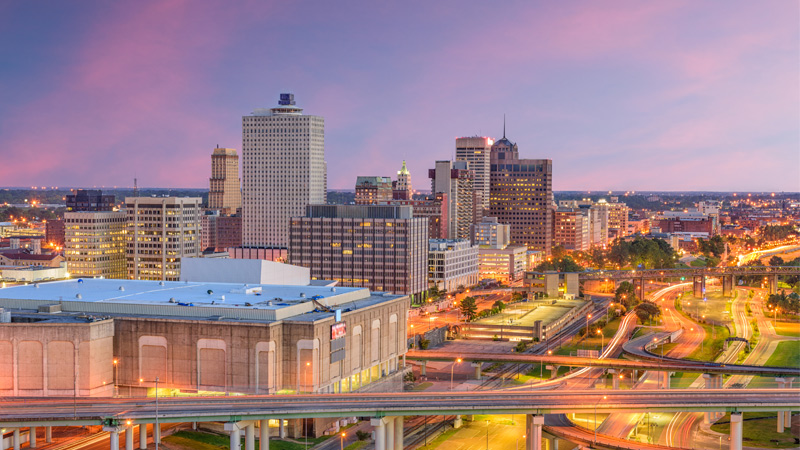 View of Youngstown Ohio