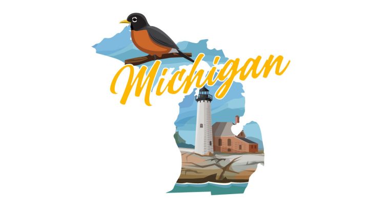 Illustration for Legality of Marijuana in Michigan.