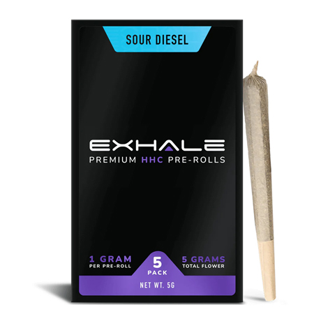 Product Image of Exhale Wellness HHC Pre Rolls