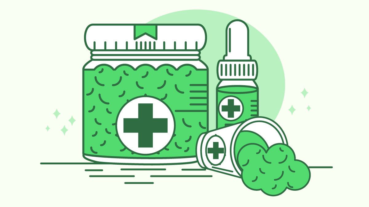 Illustration for Legality of Marijuana in the United States.