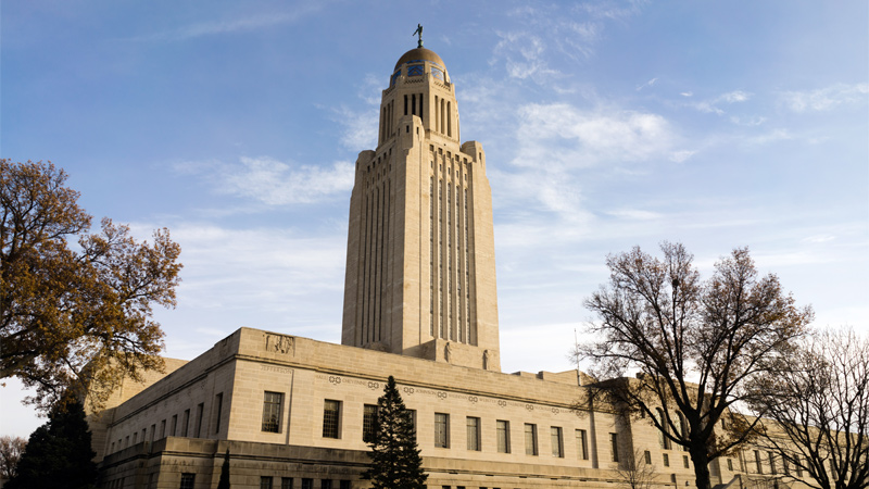 Capital Building in Lincoln, Nebraska 
