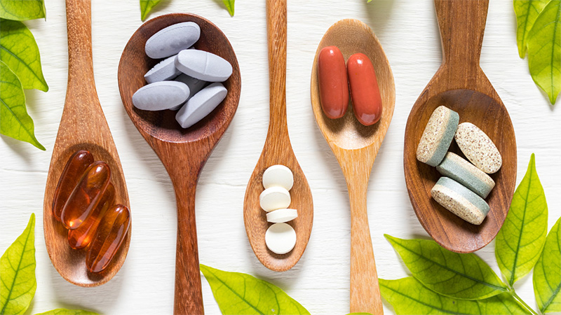 Various supplements for stress relief