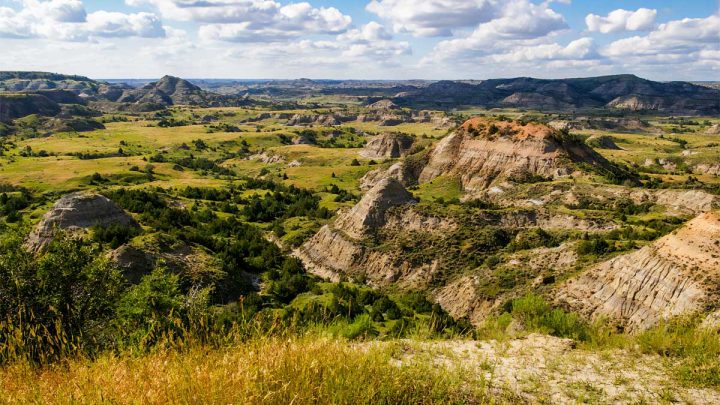 North Dakota badlands