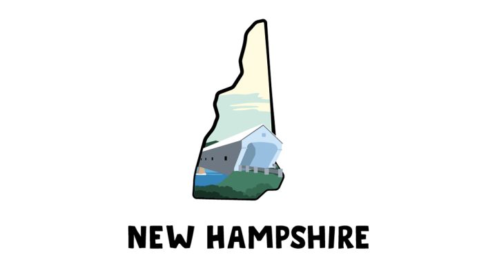 Illustration of the houses in the New Hampshire